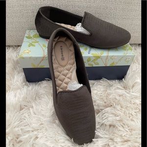 Birdies Shoes The Starling Size 9 Charcoal Python